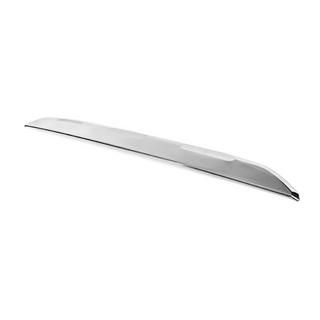 Stainless steel trim above license plate photo 2