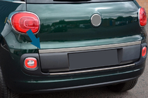 Fiat 500/500L 2013-2022 Trim above license plate (for 500L, stainless steel) photo 1