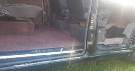 Mercedes Vito W638 1996-2003 Carmos V1 Interior Door Sill Protectors (3 pcs, stainless steel) photo 2