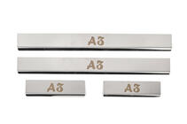 Audi A3 2012-2020 Door Sill Covers (4 pcs, Stainless Steel) photo 1