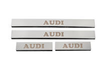 Audi A4 B8 2007-2015 Door Sill Covers (4 pcs, Stainless Steel) photo 1