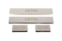 Opel Astra K 2016-2021 Door Sill Covers (4 pcs, Stainless Steel) photo 1