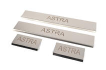 Opel Astra K 2016-2021 Door Sill Covers (4 pcs, Stainless Steel) photo 2