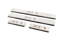 Fiat 500X 2014-2024 Door Sill Covers (4 pcs, Stainless Steel) photo 2