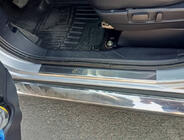 Citroen C-Crosser 2007-2013 Door Sill Covers (4 pcs, Stainless Steel) photo 1