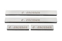 Citroen C-Crosser 2007-2013 Door Sill Covers (4 pcs, Stainless Steel) photo 3