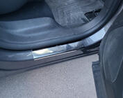 Opel Grandland X 2017- Door Sill Covers (4 pcs, Stainless Steel) photo 6