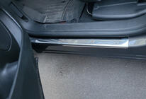 Opel Grandland X 2017- Door Sill Covers (4 pcs, Stainless Steel) photo 2