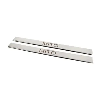 Door Sill Covers (2 pcs, Stainless Steel) photo 2