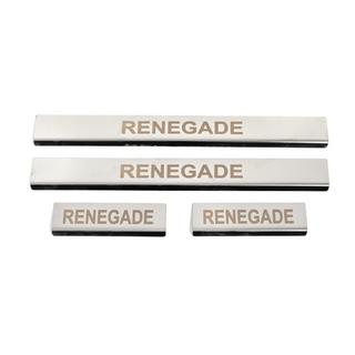 Door Sill Covers (4 pcs, Stainless Steel) photo 1