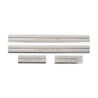 Door Sill Covers (4 pcs, Stainless Steel)