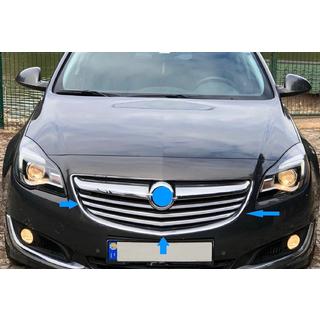 Chrome Grille Covers (2014-2017, Stainless Steel) Opel Insignia 2008-2017 photo 3