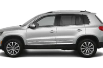 Volkswagen Tiguan 2007-2016 Stainless Steel Door Moldings (4 pcs) photo 1