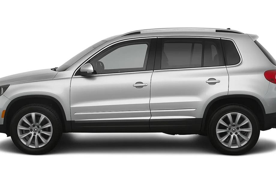 Volkswagen Tiguan 2007-2016 Stainless Steel Door Moldings (4 pcs) Photo 1