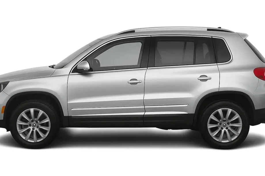 Volkswagen Tiguan 2007-2016 Stainless Steel Door Moldings (4 pcs) Image