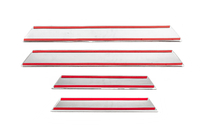 BMW 5 Series E39 1996-2003 Door Sill Cover V-2 (4 pcs, Carmos) photo 3