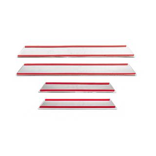 Door Sill Cover V-2 (4 pcs, Carmos) BMW 5 Series E39 1996-2003 photo 3
