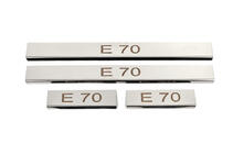 BMW X5 E70 2007-2013 Door Sill Covers (4 pcs, Stainless Steel) photo 7