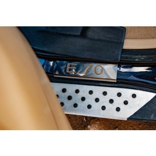 Door Sill Covers (4 pcs, Stainless Steel) BMW X5 E70 2007-2013 photo 4
