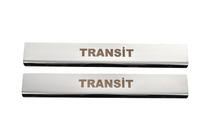 Ford Transit 2014- Door Sill Covers (2 pcs, Stainless Steel) photo 2