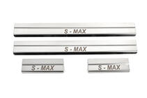 Ford S-Max 2007-2014 Door Sill Covers (4 pcs, Stainless Steel) photo 1