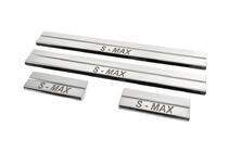Ford S-Max 2007-2014 Door Sill Covers (4 pcs, Stainless Steel) photo 2