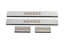 Ford Mondeo 2014-2022 Door Sill Covers (4 pcs, Stainless Steel) photo 1