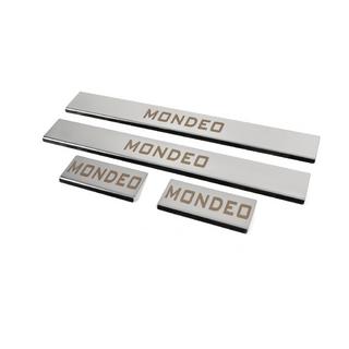 Door Sill Covers (4 pcs, Stainless Steel) photo 2