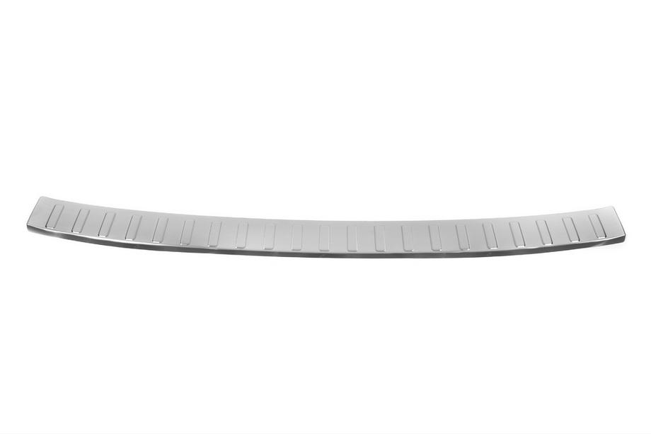 Audi A4 B9 2015-2024 Rear bumper protector Carmos (Avant, stainless steel) Photo 1