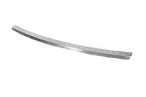 Audi A6 C6 2004-2011 Carmos rear bumper protector (Avant, matte, stainless steel) photo 2