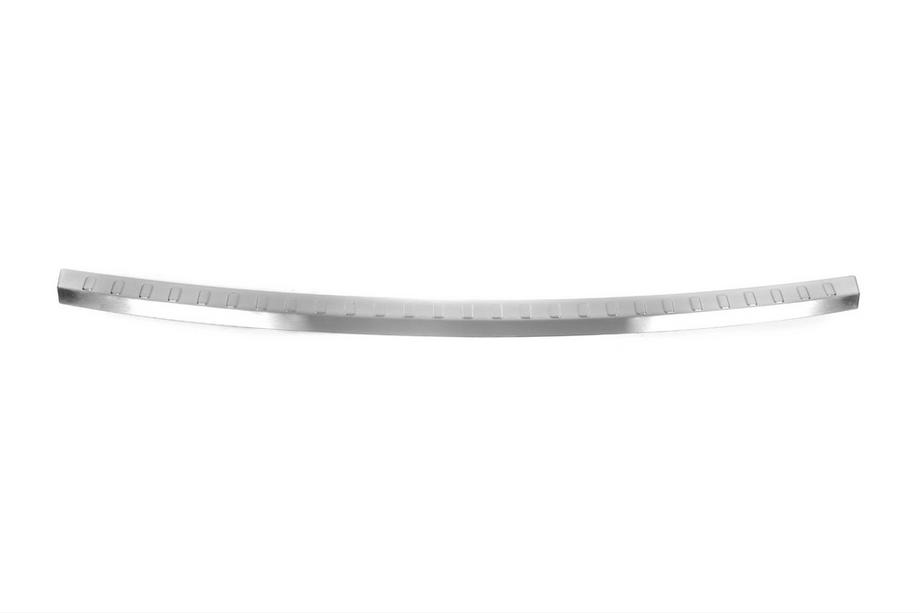 Audi A6 C6 2004-2011 Carmos rear bumper protector (Avant, matte, stainless steel) Image
