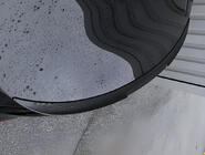 Universal Rubber Spoiler Carmos (120 cm, Black) photo 4