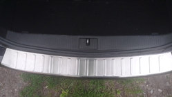 Opel Astra J 2009-2015 Rear Bumper Protector Carmos (HB) Stainless Steel photo 3
