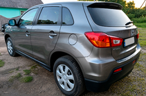 Mitsubishi ASX 2010-2023 Stainless steel rear bumper protector Carmos (2010-2019) photo 3