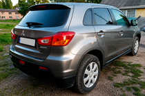 Mitsubishi ASX 2010-2023 Stainless steel rear bumper protector Carmos (2010-2019) photo 4