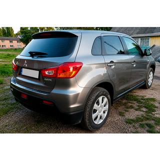 Stainless steel rear bumper protector Carmos (2010-2019) Mitsubishi ASX 2010-2023 photo 4