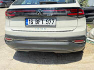 Volkswagen Taigo 2020- Carmos Rear Bumper Protector Stainless Steel Matte photo 2