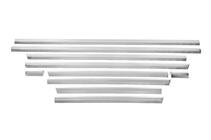 Mercedes Sprinter W907/W910 2018- Stainless Steel Door Moldings (10 pcs, ExtraLong) photo 7