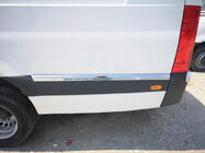 Mercedes Sprinter W907/W910 2018- Stainless Steel Door Moldings (10 pcs, ExtraLong) photo 5