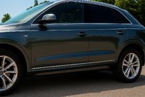 Audi Q3 2011-2019 Stainless Steel Door Moldings (4 pcs) photo 1