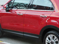 Fiat 500X 2014-2024 Window Trim Stainless Steel (4 pcs) photo 3