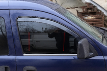 Opel Combo 2002–2012 Stainless Steel Window Trim (2 pcs) photo 1