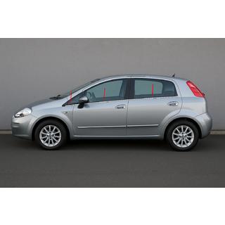 Window Trim Carmos (6 pcs, Stainless Steel) Fiat Punto Grande/EVO 2006-2018 photo 1