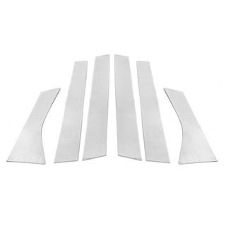 Stainless Steel Door Pillar Covers Volvo V40 2012- photo 2