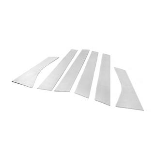 Stainless Steel Door Pillar Covers Volvo V40 2012- photo 3