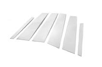 Mercedes C-class W205 2014-2021 Stainless Steel Door Pillar Covers (6 pcs) photo 3