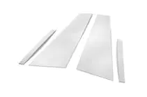 Maserati Quattroporte 2013-2023 Stainless Steel Door Pillar Covers (4 pcs) photo 3