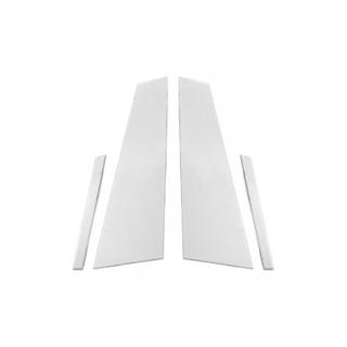 Stainless Steel Door Pillar Covers (4 pcs) Maserati Quattroporte 2013-2023 photo 2