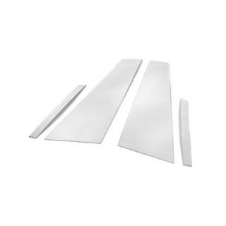 Stainless Steel Door Pillar Covers (4 pcs) Maserati Quattroporte 2013-2023 photo 3