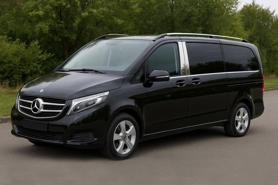 Mercedes Vito/V-class W447 2014- Stainless Steel Door Pillar Covers (4 pcs) Image